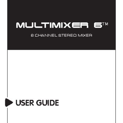 M-AUDIO Multimixer 6