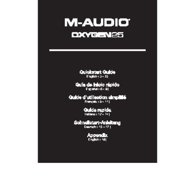 M-AUDIO Oxygen 25 - New