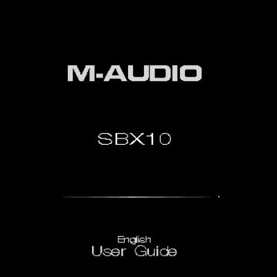 M-AUDIO SBX 10