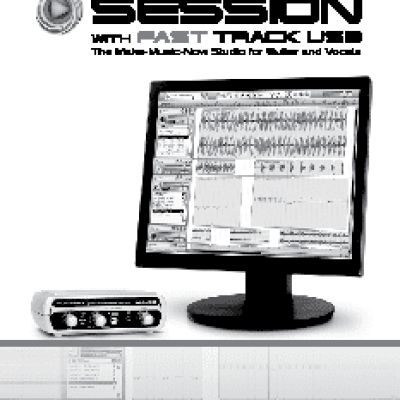 M-AUDIO Session with Fast Track USB