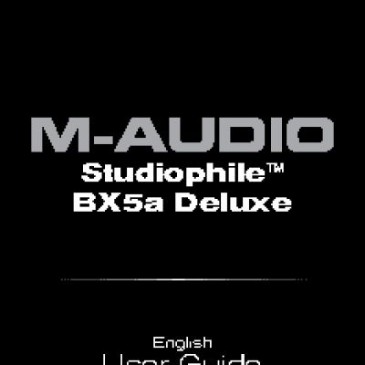 M-AUDIO Studiophile BX5a Deluxe