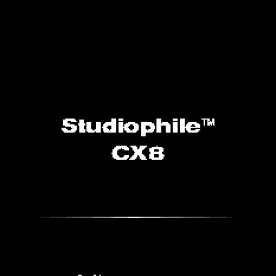 M-AUDIO Studiophile CX8