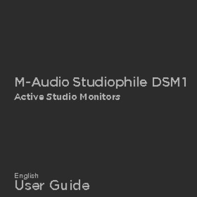 M-AUDIO Studiophile DSM1