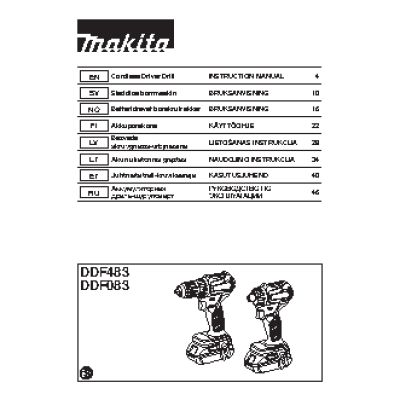 MAKITA DDF483RFE