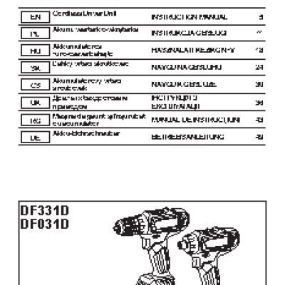 MAKITA DF331DWME