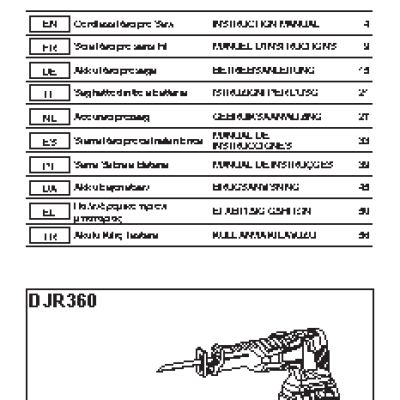 MAKITA DJR360RM2