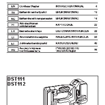 MAKITA DST112Z