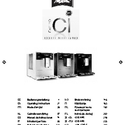 MELITTA Caffeo CI Е 970-102