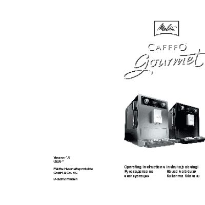 MELITTA Caffeo Gourmet E 965-102