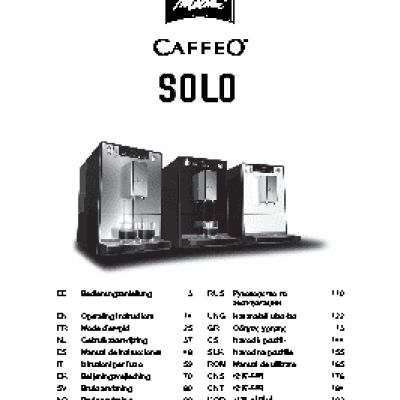 MELITTA Caffeo Solo