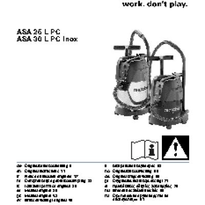 METABO ASA 30 L PC Inox 602015000