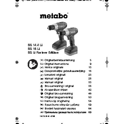METABO BS 14.4