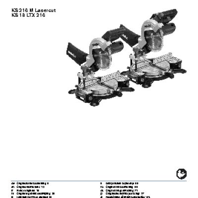 METABO KS 18 LTX 216