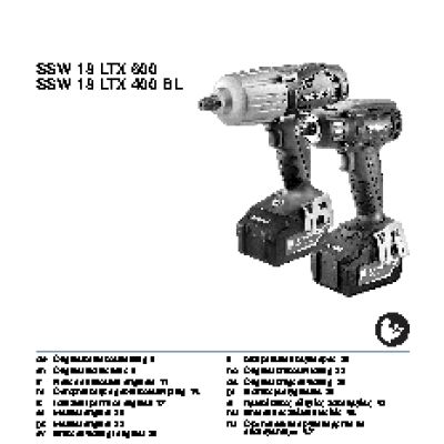METABO SSW 18 LTX 400 BL