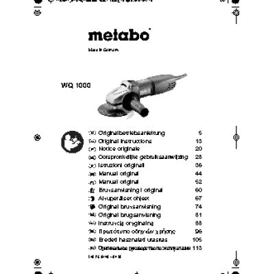 METABO WQ 1000