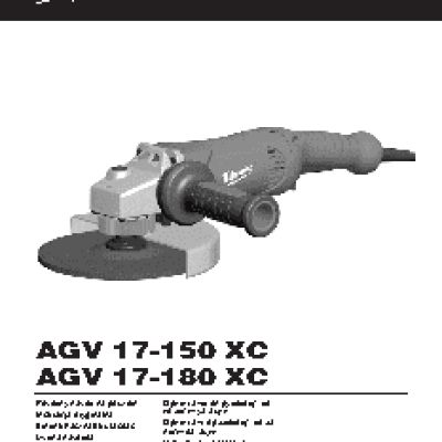 MILWAUKEE AGV 17-150 XC