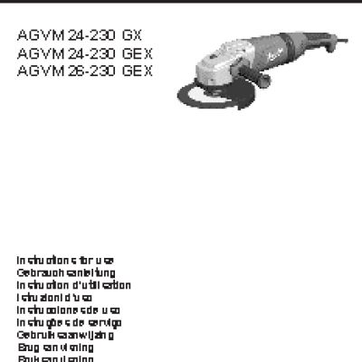 MILWAUKEE AGVM 26-230 GEF/DMS