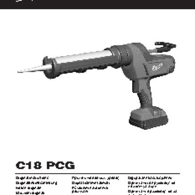 MILWAUKEE C18 PCG/400T