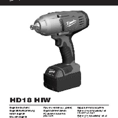 MILWAUKEE HD18 HIW-0