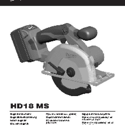 MILWAUKEE HD18 MS