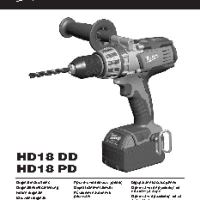 MILWAUKEE HD18 PD