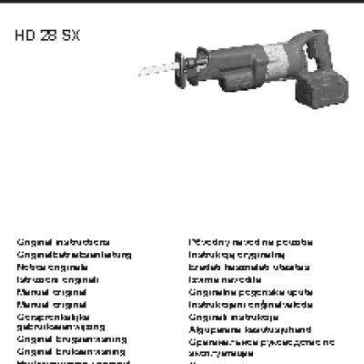 MILWAUKEE HD28 SX