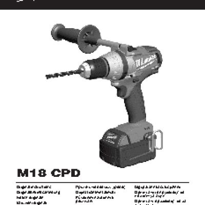 MILWAUKEE M18 CPD-22C
