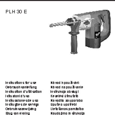MILWAUKEE PLH 30 E