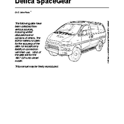 MITSUBISHI Delica (1997)