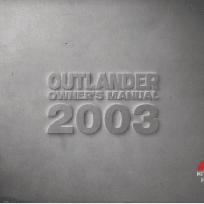 MITSUBISHI Outlander (2003)