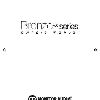 MONITOR AUDIO Bronze BX 1