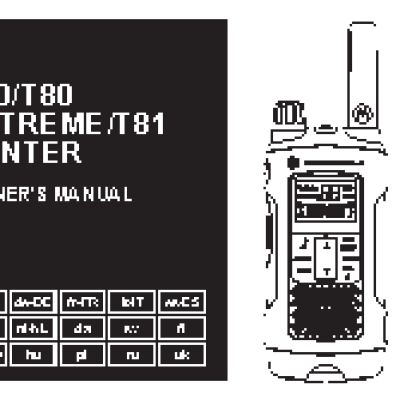 MOTOROLA TLKR-T81 Hunter