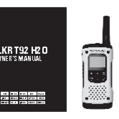 MOTOROLA TLKR-T92 H2O