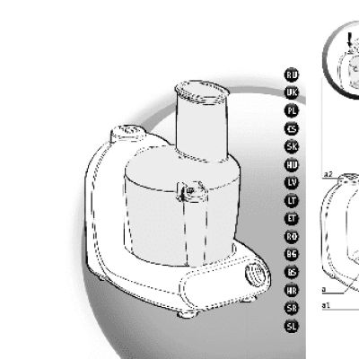 MOULINEX Masterchef 2000 FP 2111 B7