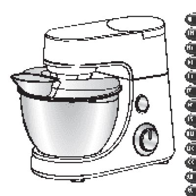 MOULINEX Masterchef Gourmet QA50A