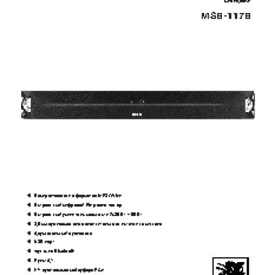 MYSTERY MSB-117B