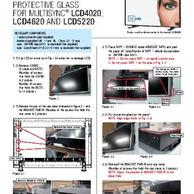 NEC Integrated Protective Glass