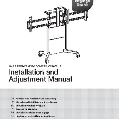 NEC Mobile Mount for Videoconferencing PDMVC