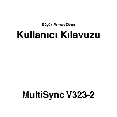 NEC MultiSync V323-2