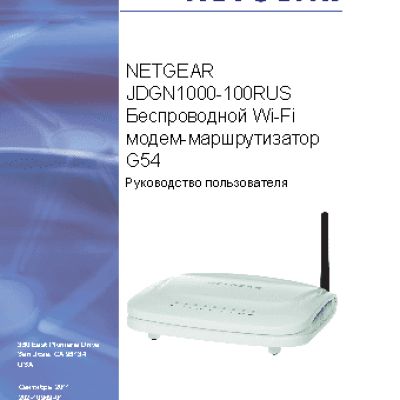 NETGEAR JDGN1000-100RUS