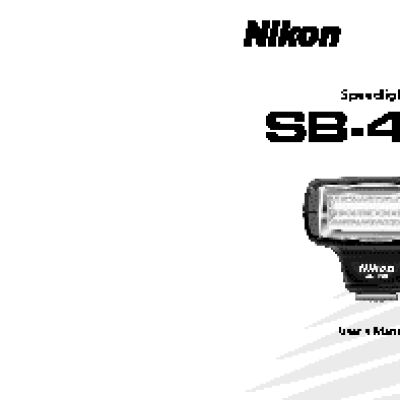 NIKON SB-400