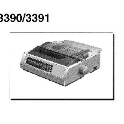 OKI MICROLINE 3390