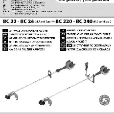 OLEO-MAC BC 24 T Euro 1