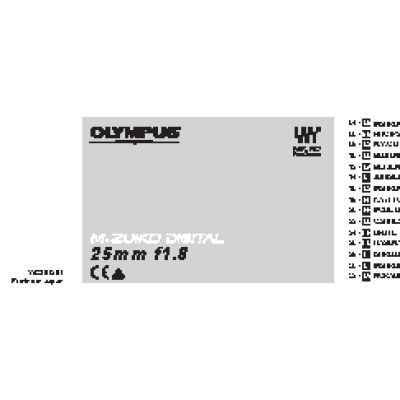 OLYMPUS 25mm f/1.8