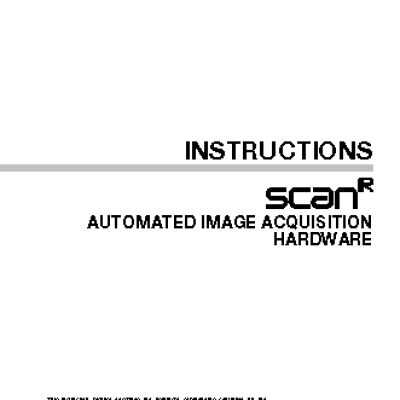 OLYMPUS scan R Hardware