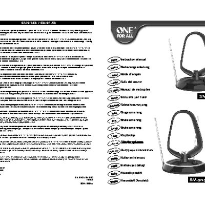 ONE FOR ALL SV9143 Value Line Indoor Antenna
