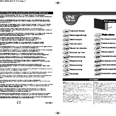 ONE FOR ALL SV9335 Full HD Indoor Antenna