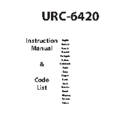 ONE FOR ALL URC6420