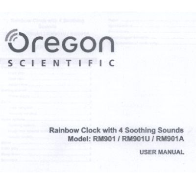 OREGON SCIENTIFIC RM901