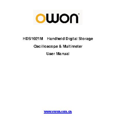 OWON HDS1021M
